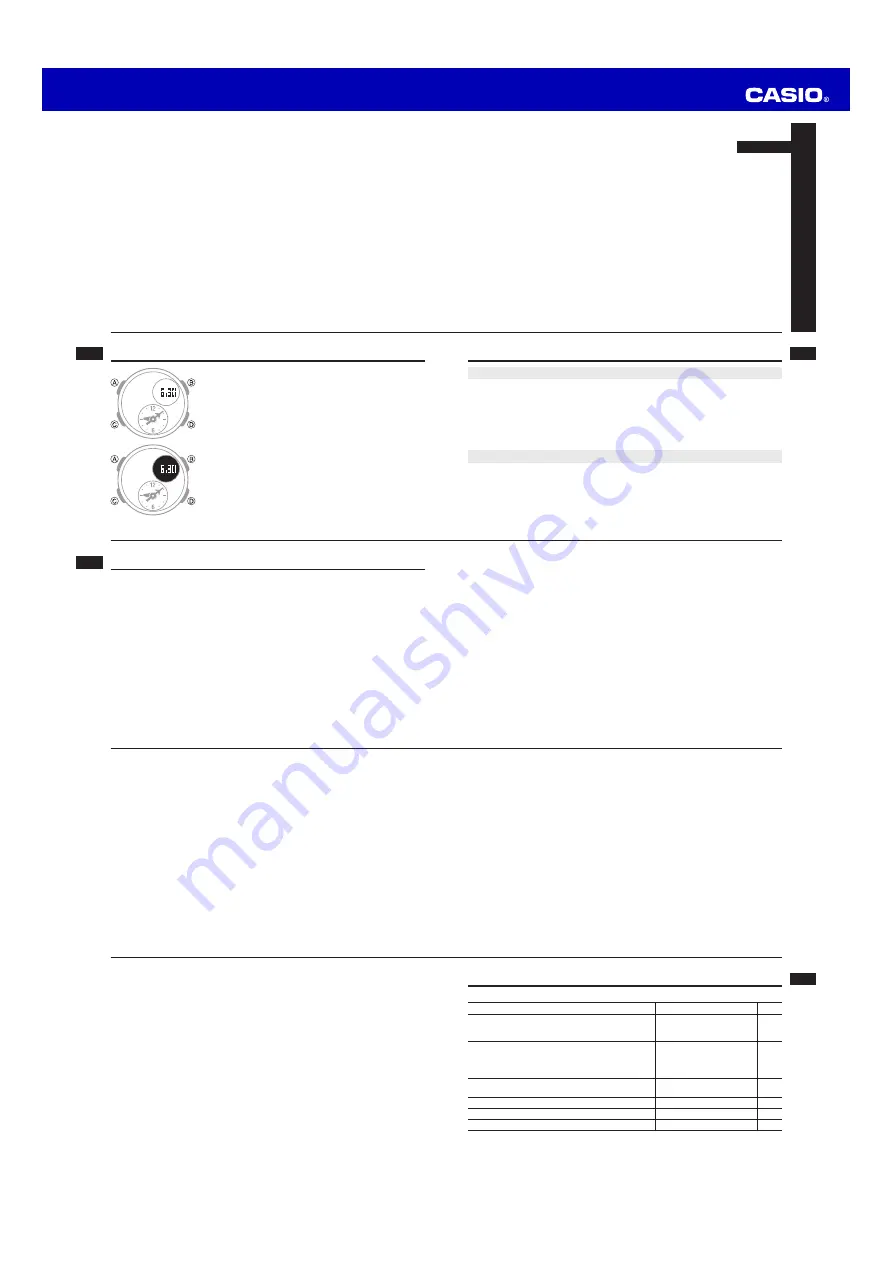 Casio 5382 Operation Manual Download Page 1