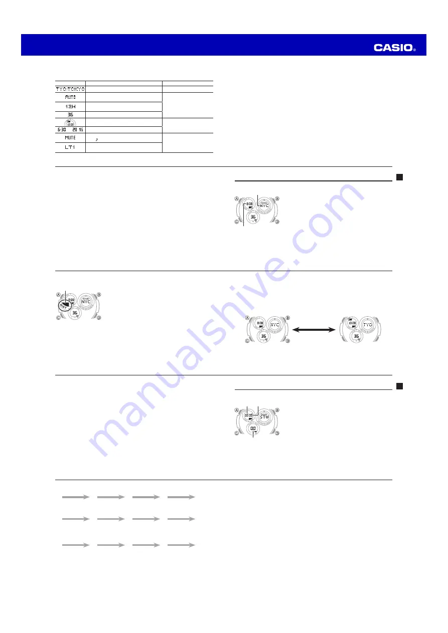 Casio 5444 Operation Manual Download Page 6