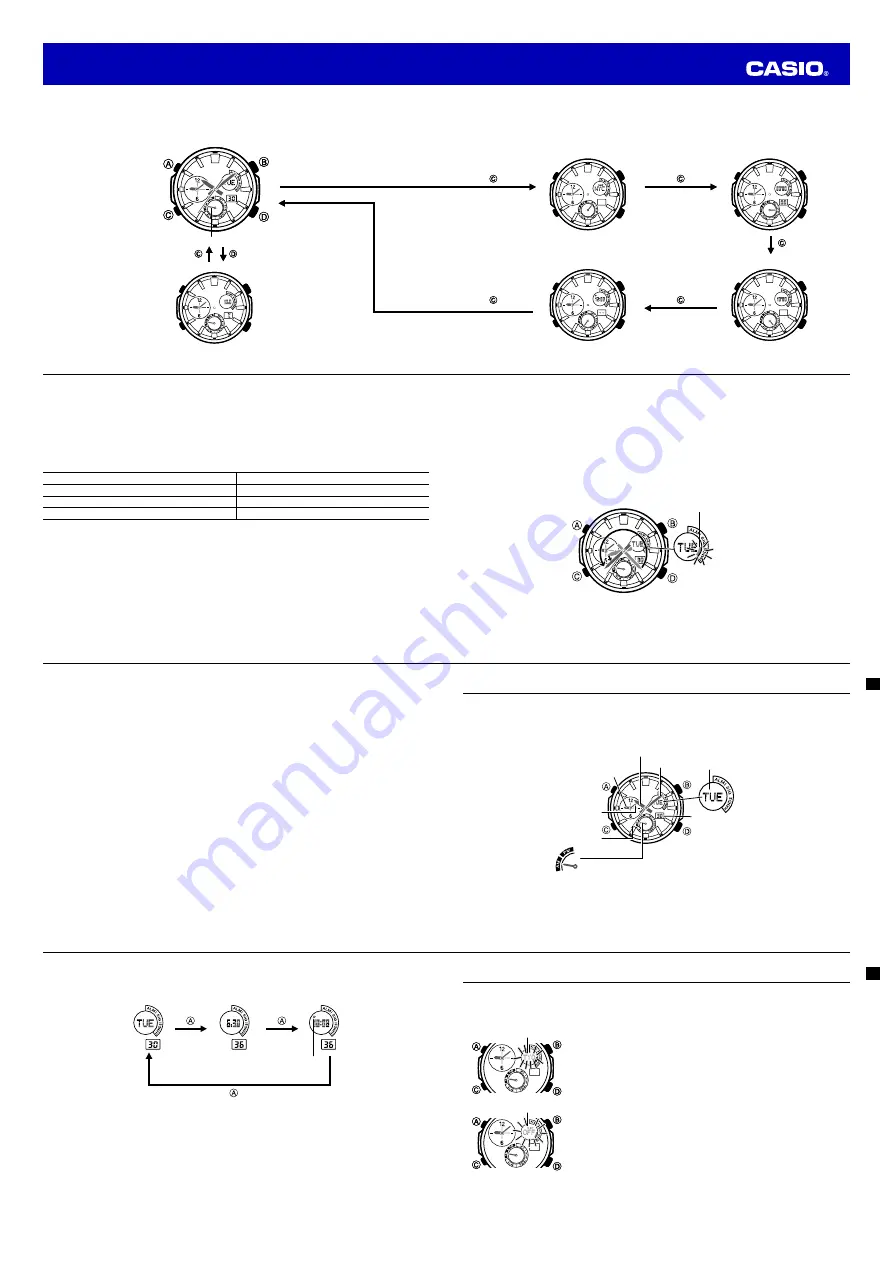 Casio 5446 Operation Manual Download Page 2