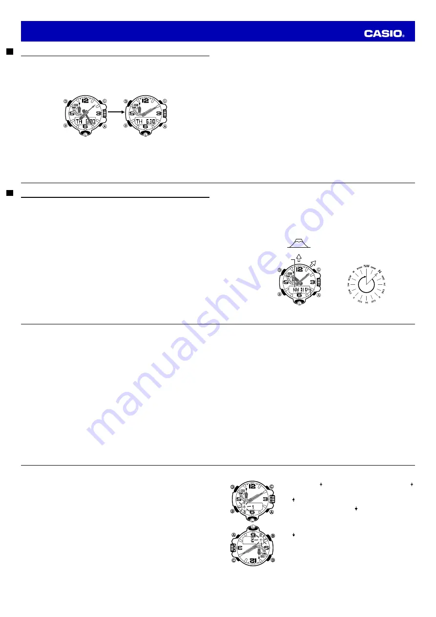 Casio 5463 Operation Manual Download Page 6