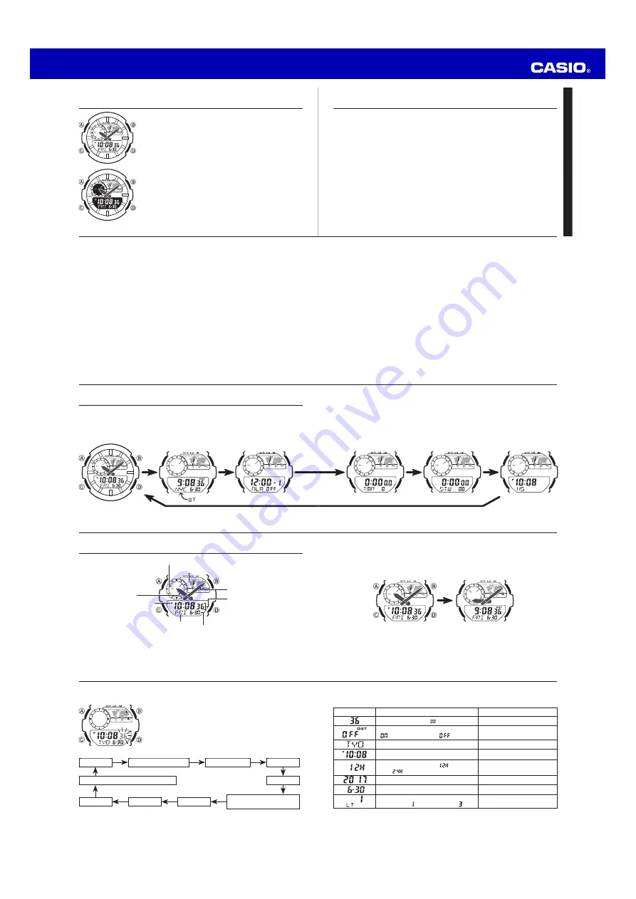 Casio 5472 Operation Manual Download Page 1