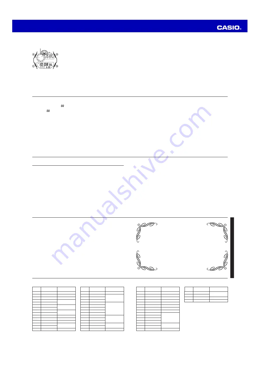 Casio 5472 Operation Manual Download Page 4