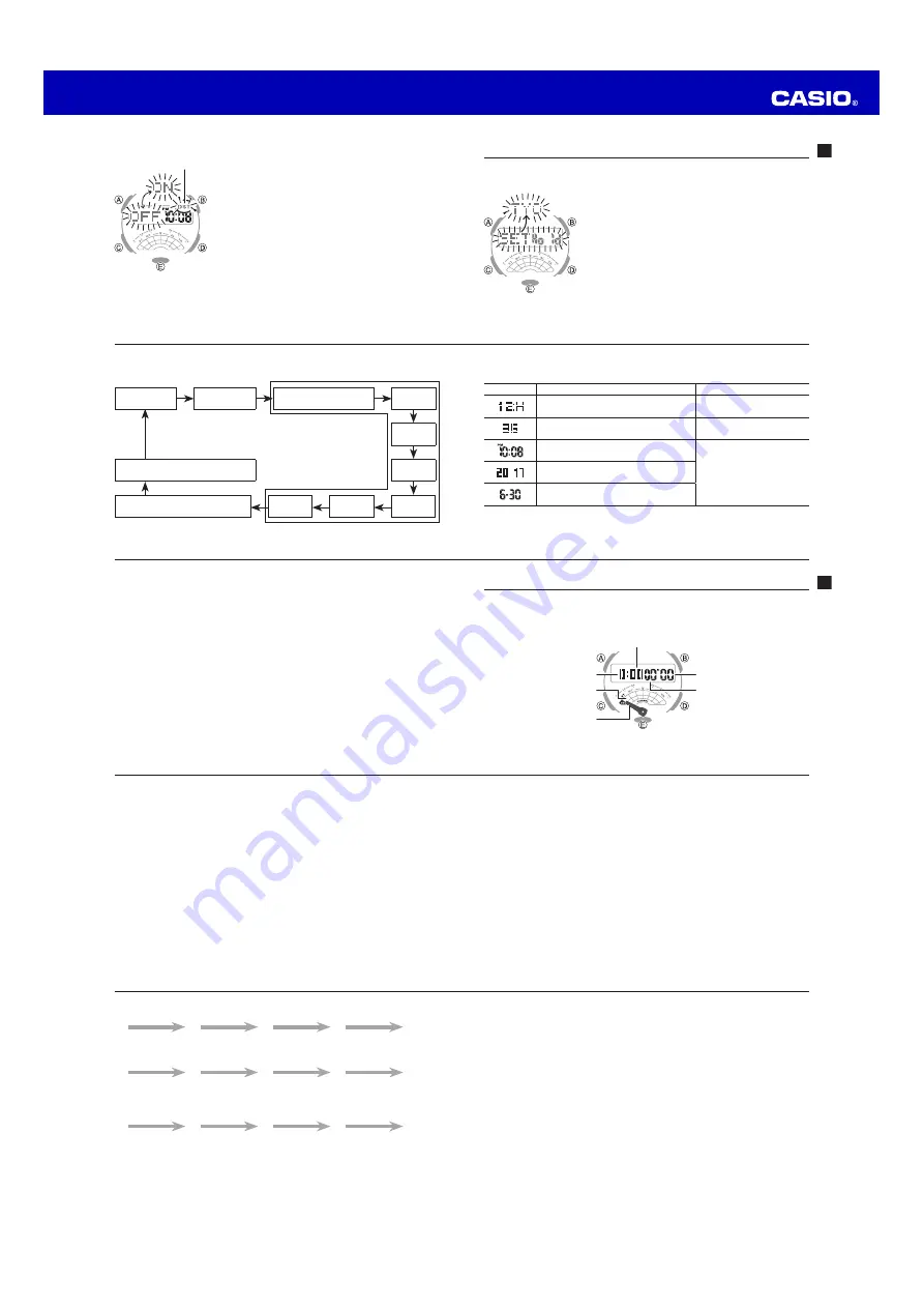 Casio 5478 Operation Manual Download Page 3