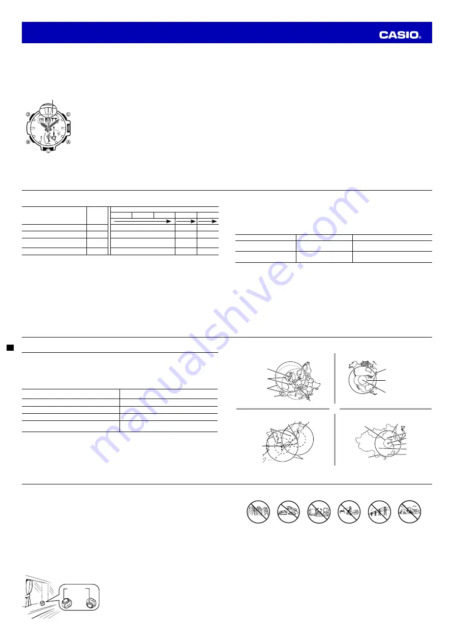 Casio 5480 Operation Manual Download Page 3