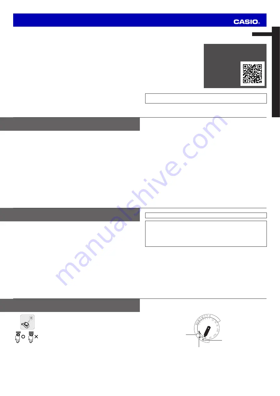 Casio 5526 MRG User Manual Download Page 1