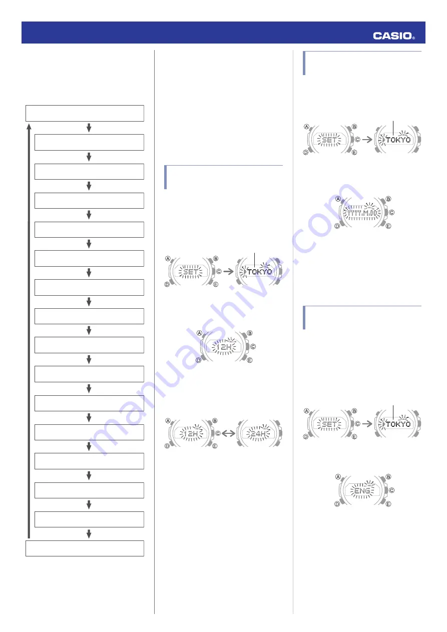 Casio 5537 Operation Manual Download Page 16