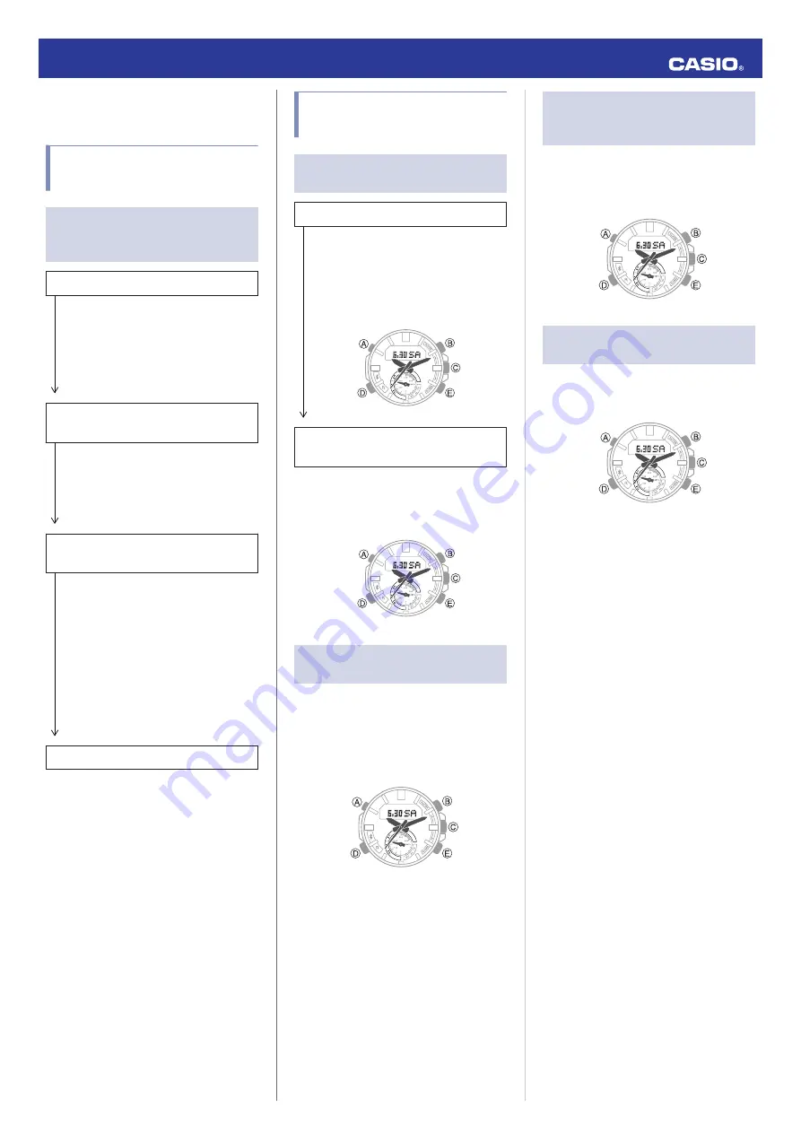 Casio 5537 Operation Manual Download Page 22