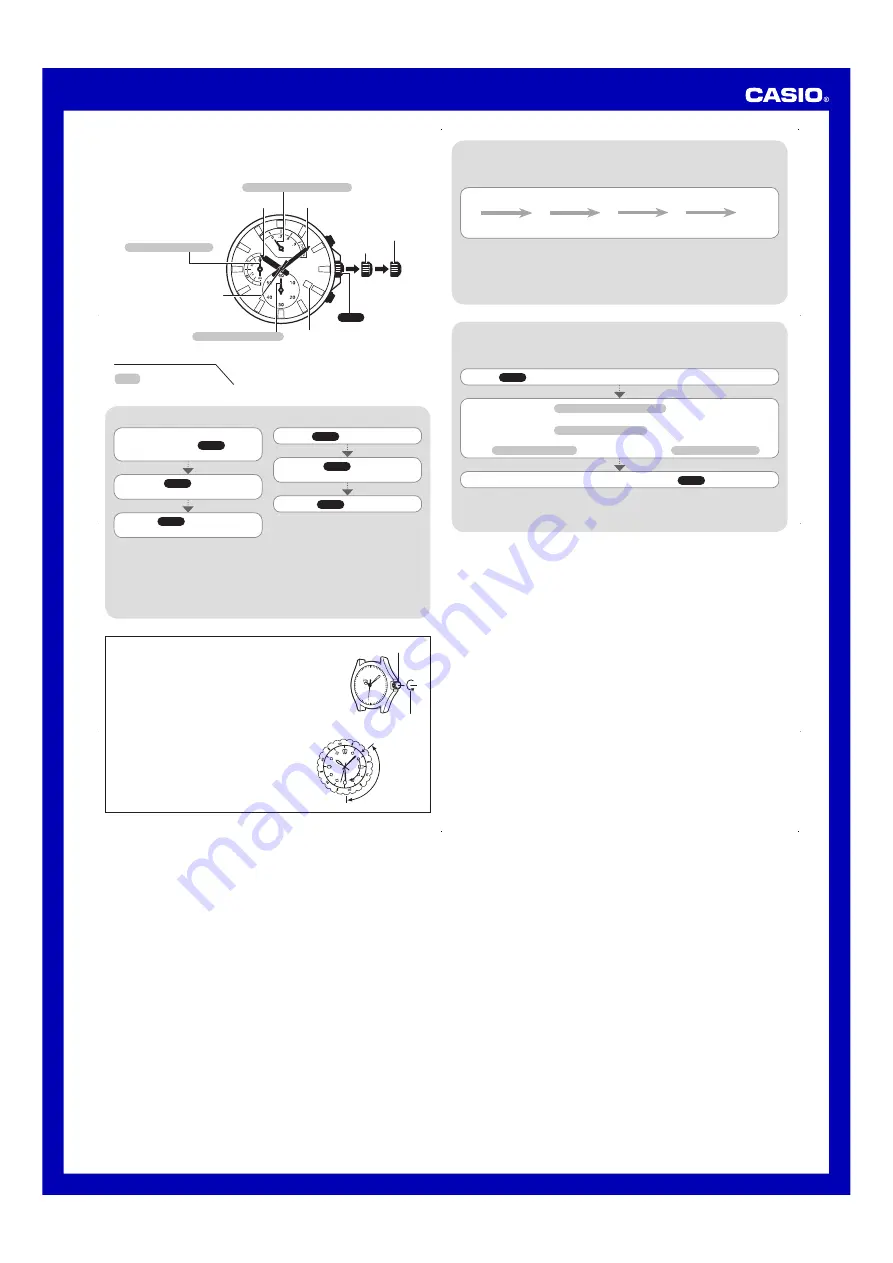 Casio 5546 Operation Manual Download Page 1