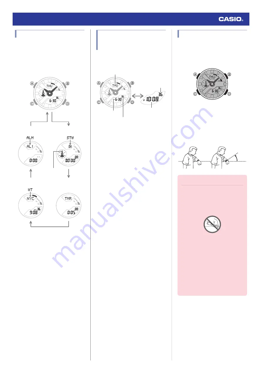 Casio 5553 Operation Manual Download Page 7