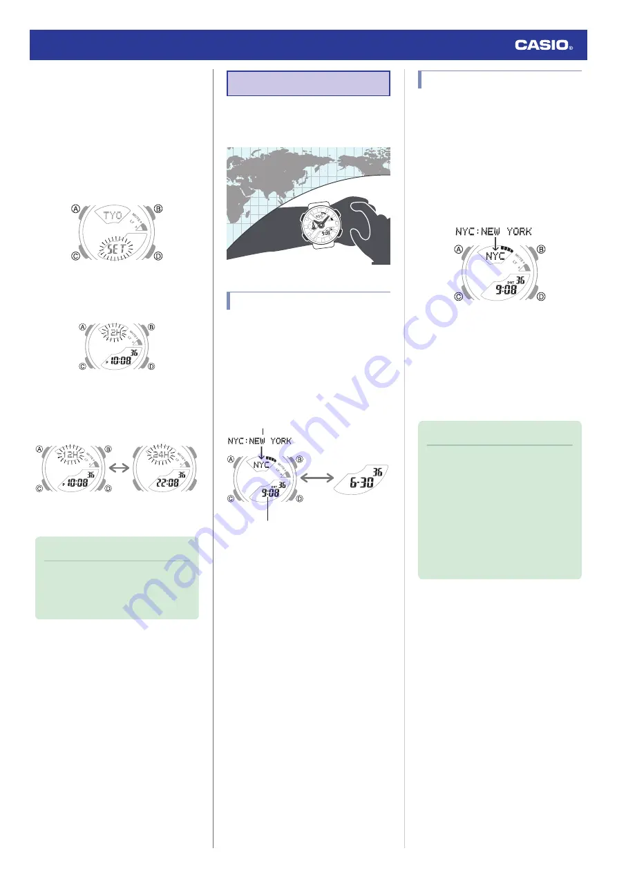 Casio 5553 Operation Manual Download Page 10