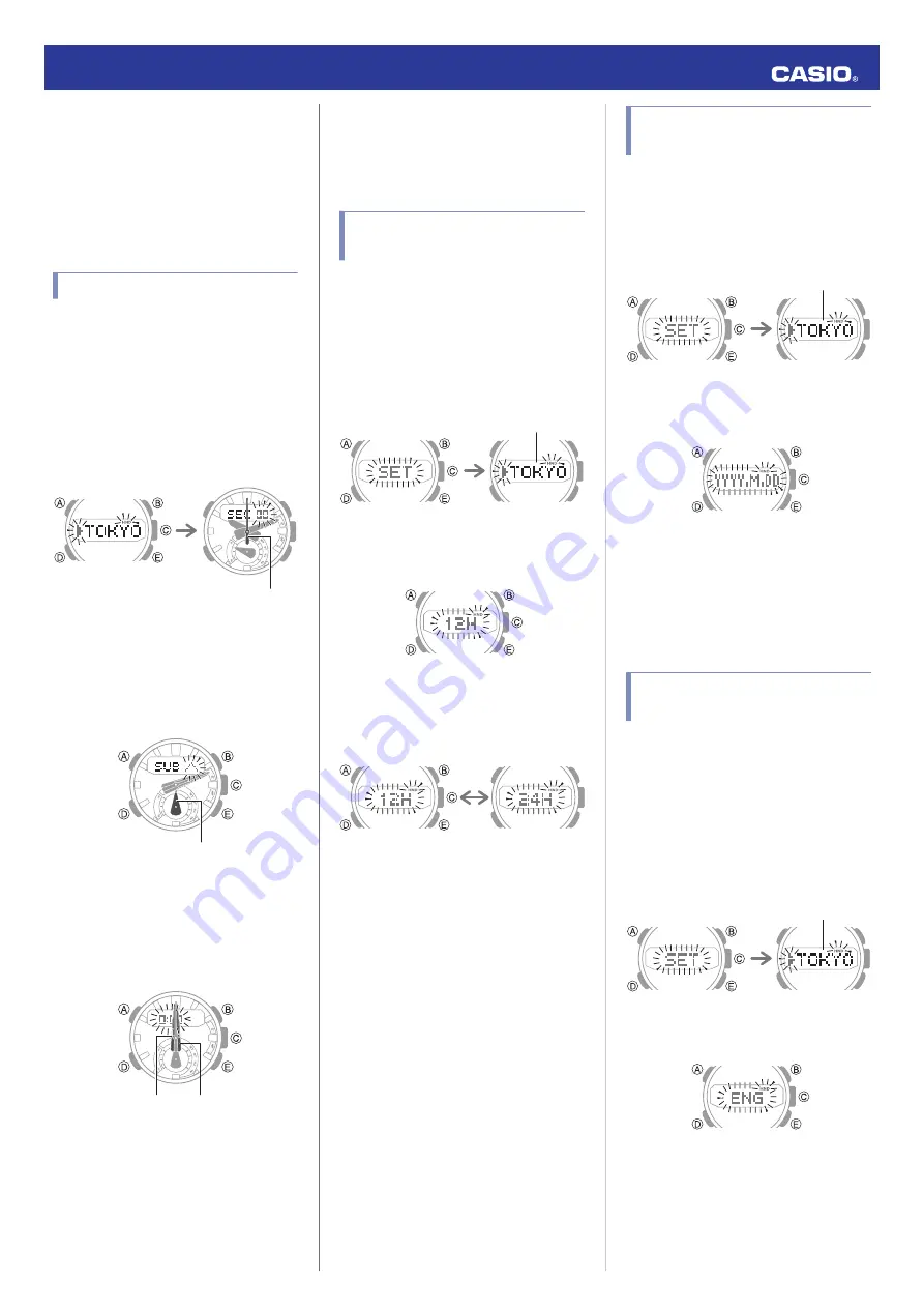 Casio 5608 Operation Manual Download Page 16