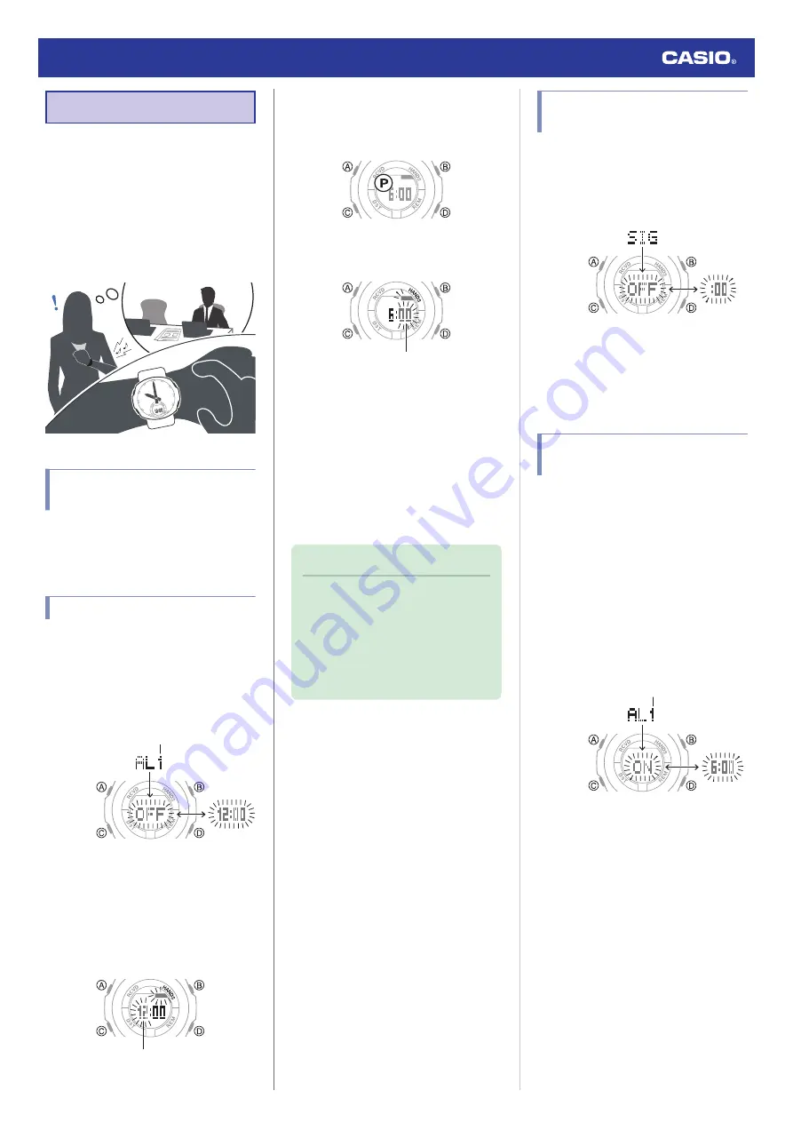 Casio 5659 Operation Manual Download Page 18