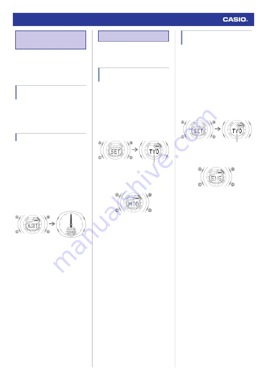 Casio 5659 Operation Manual Download Page 22