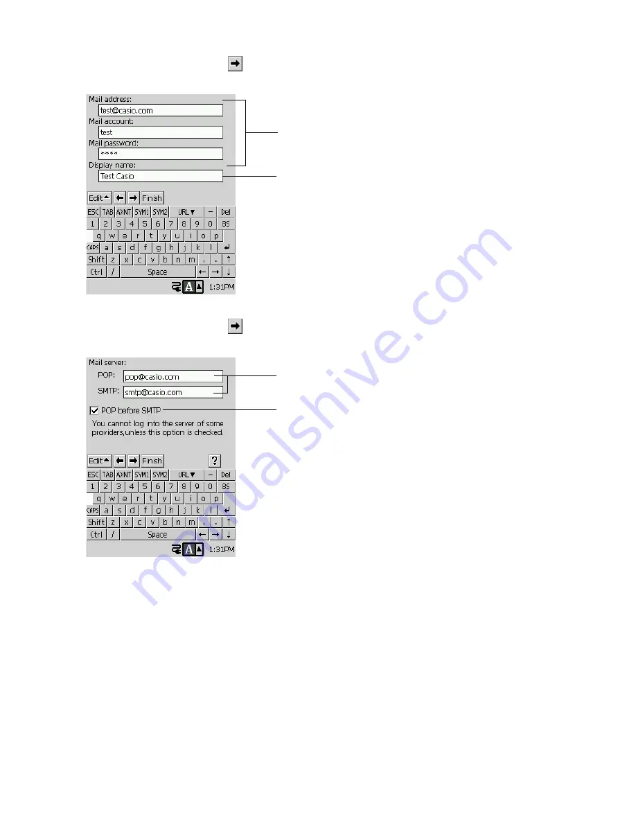 Casio Cassiopeia BE-300 User Manual Download Page 58