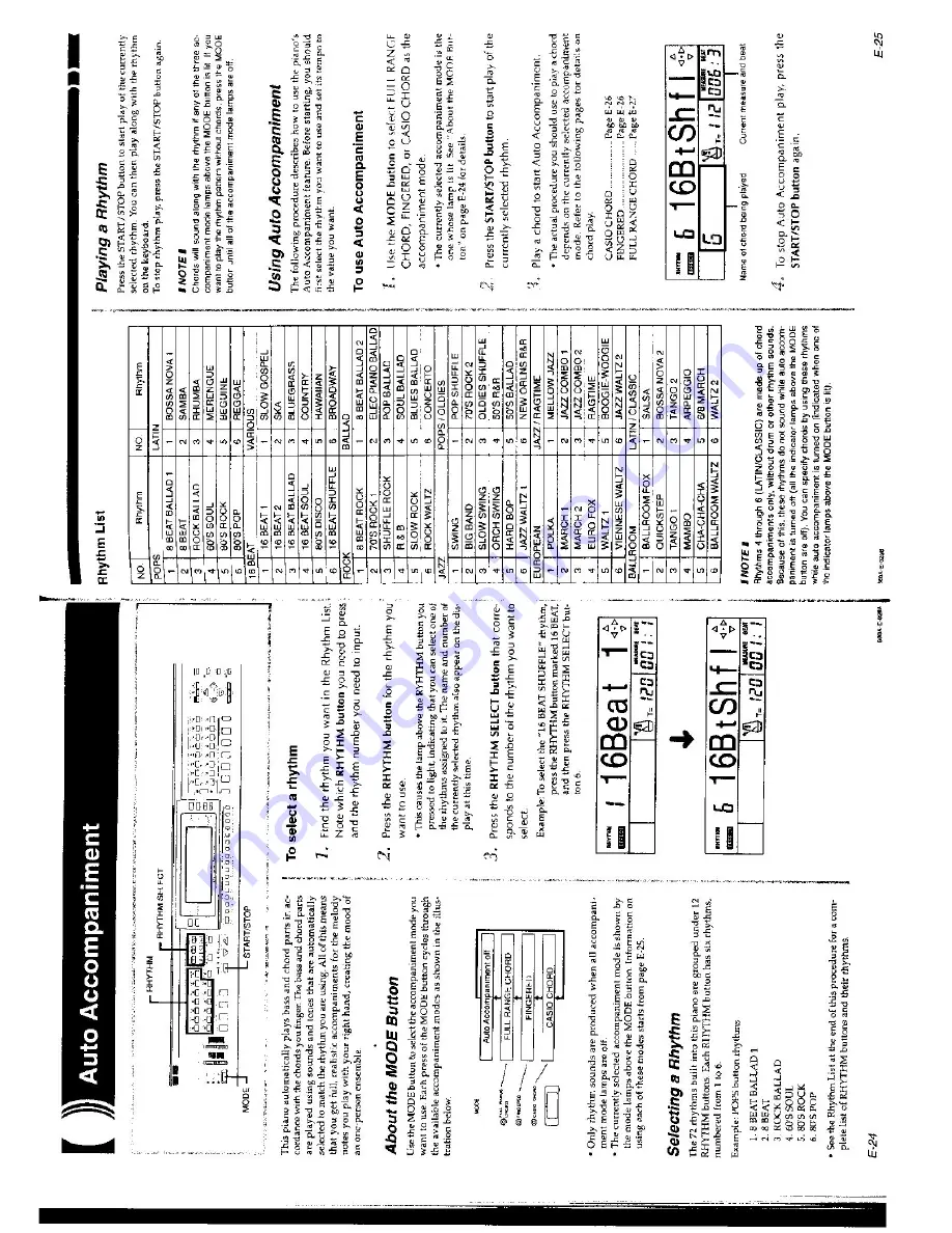 Casio Celviano AP-60R User Manual Download Page 15