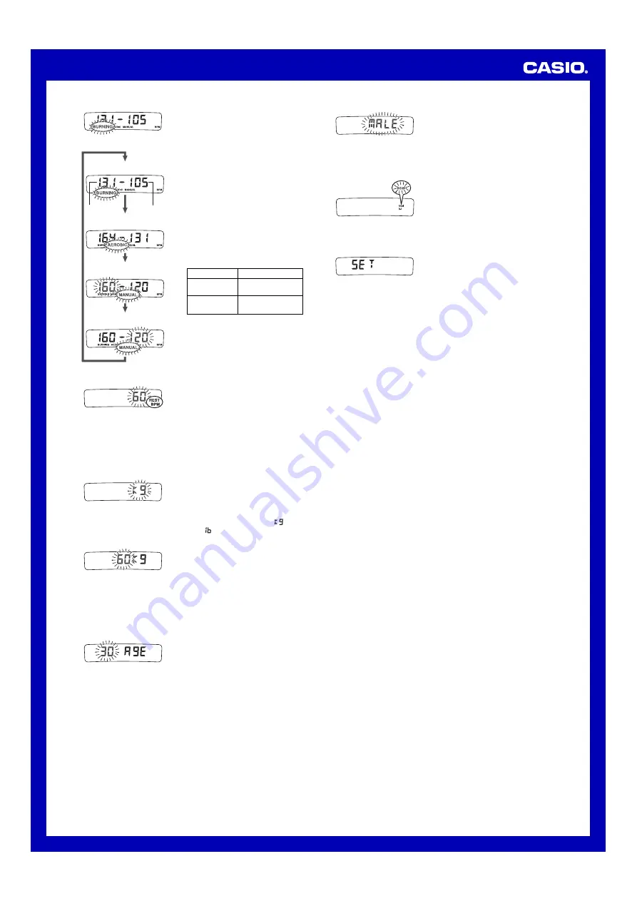 Casio CSP-100/2875 Скачать руководство пользователя страница 5