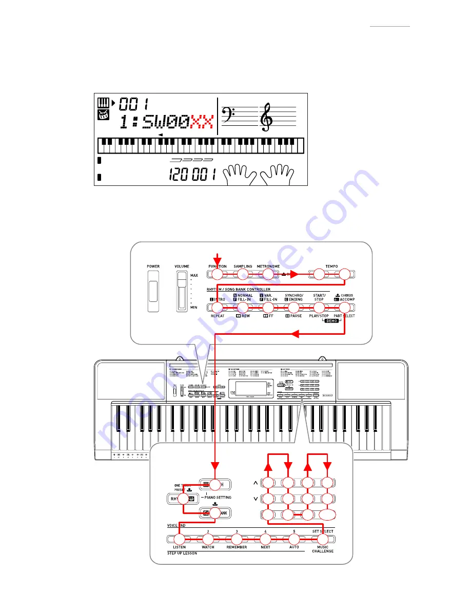 Casio CTK-2200 Service Manual Download Page 23