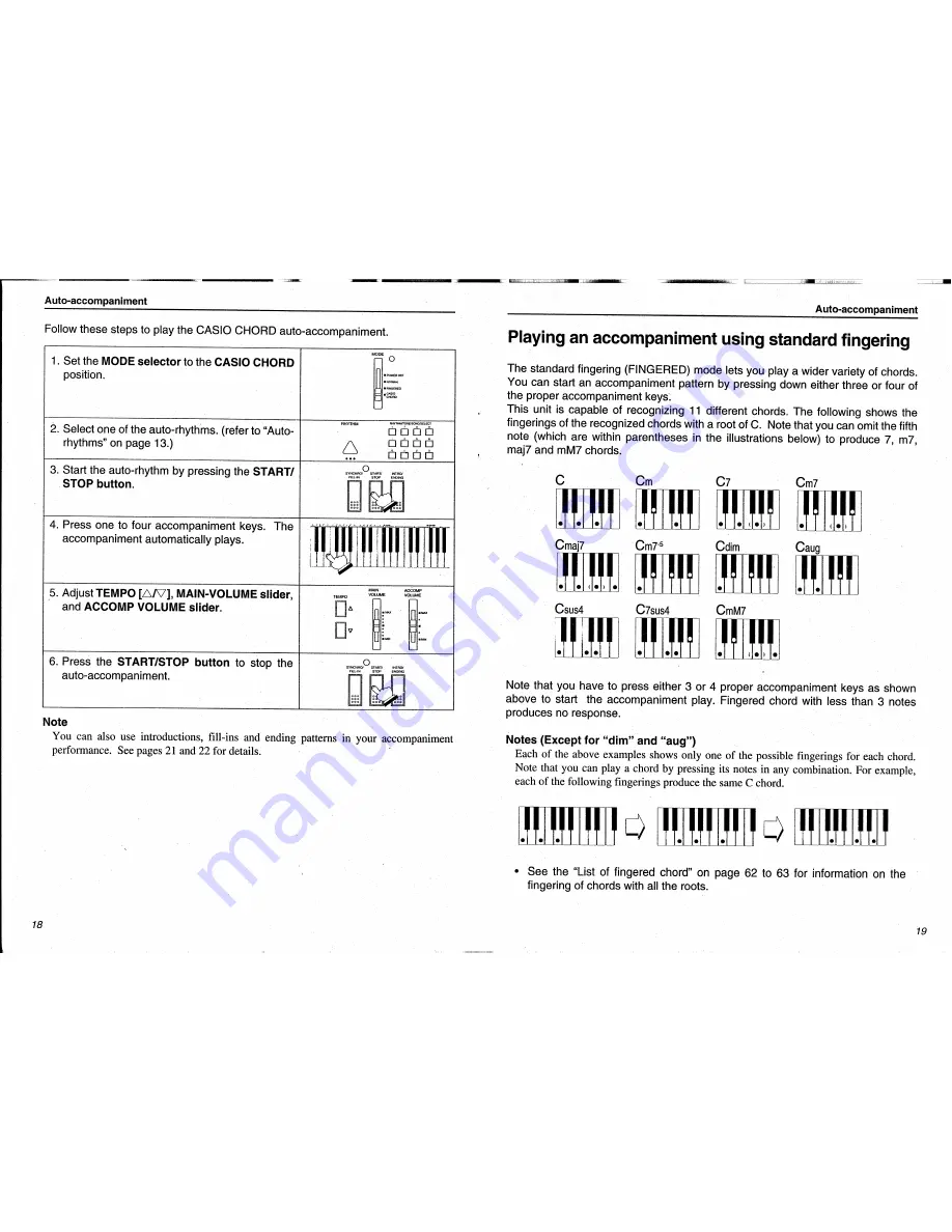 Casio CTK-550 Operation Manual Download Page 10