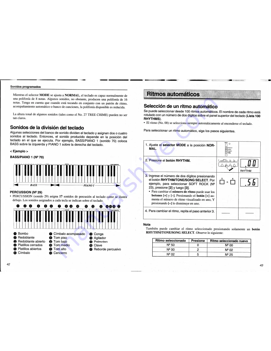 Casio CTK-550 Скачать руководство пользователя страница 22