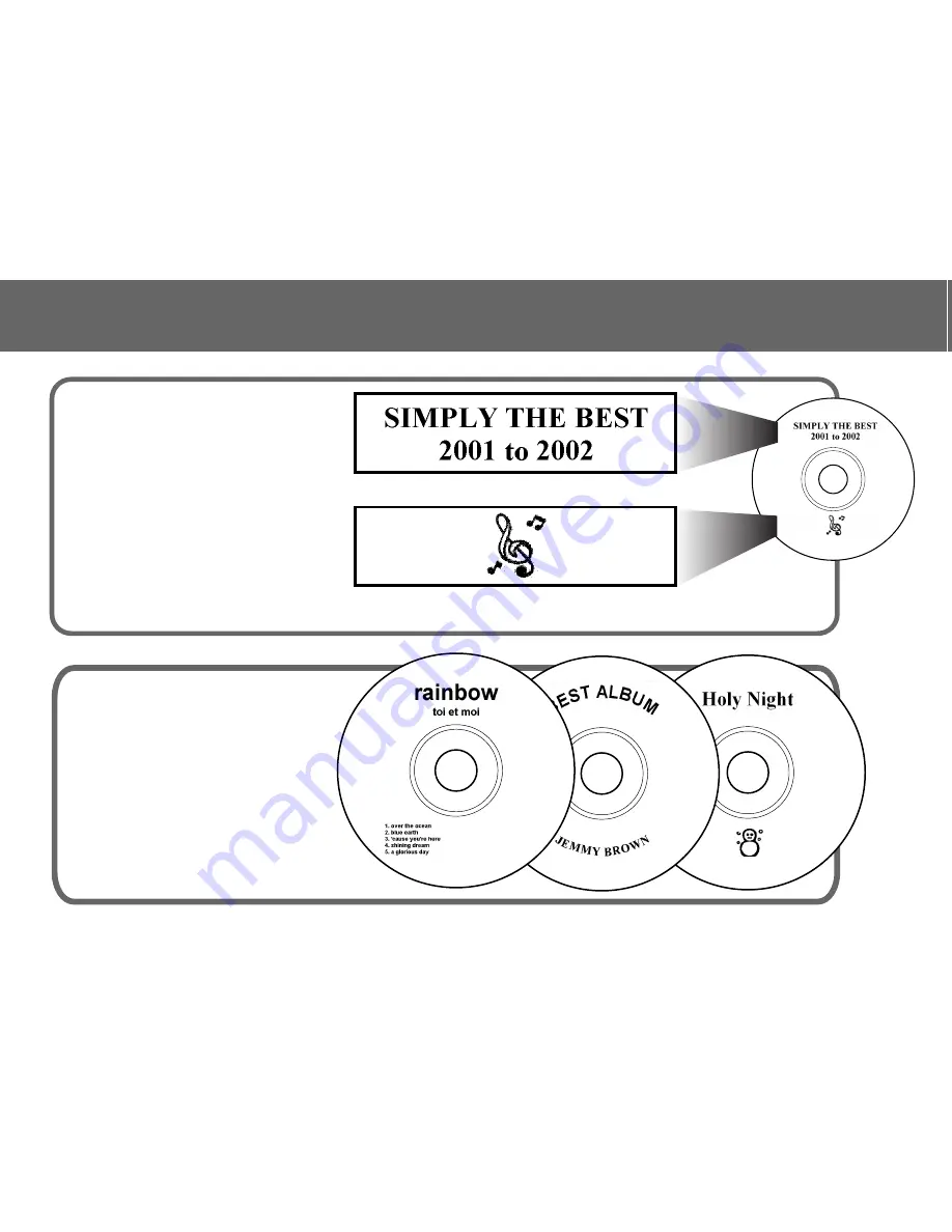 Casio CW-100 - DISC TITLE PRINTER User Manual Download Page 11