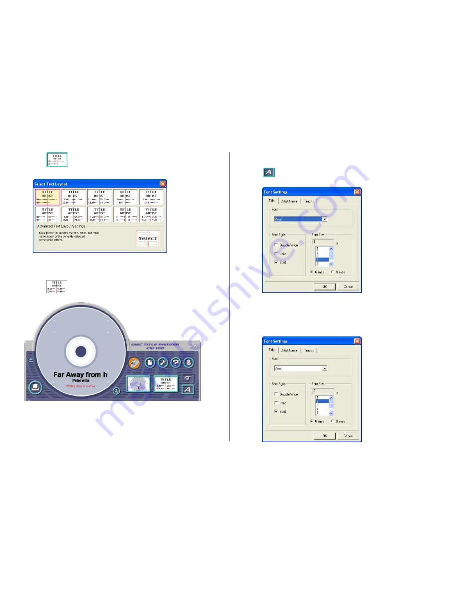 Casio CW-100 - DISC TITLE PRINTER User Manual Download Page 16