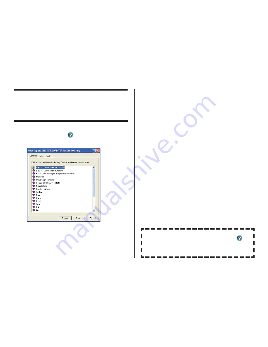 Casio CW-100 - DISC TITLE PRINTER User Manual Download Page 65