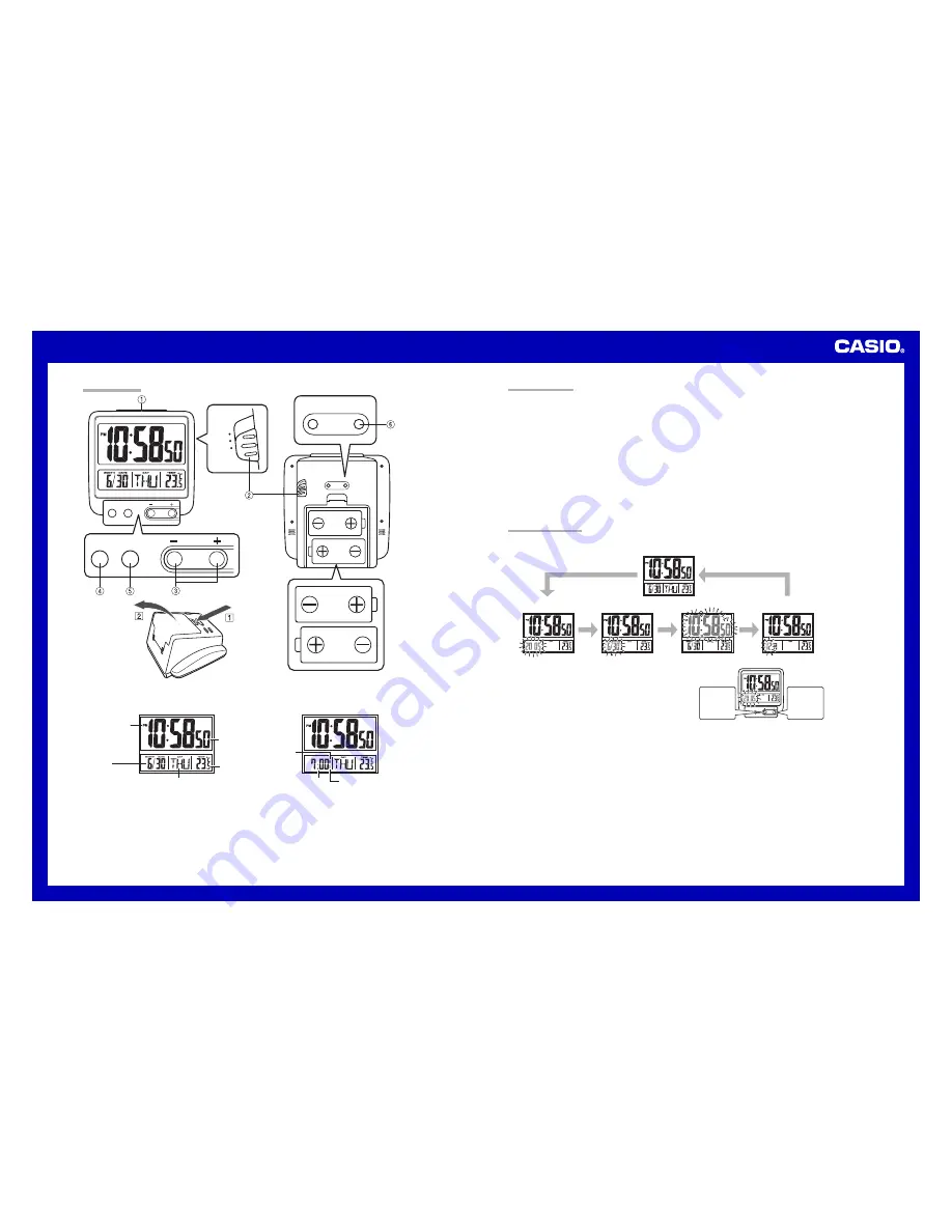 Casio DQ-746 Operation Manual Download Page 1