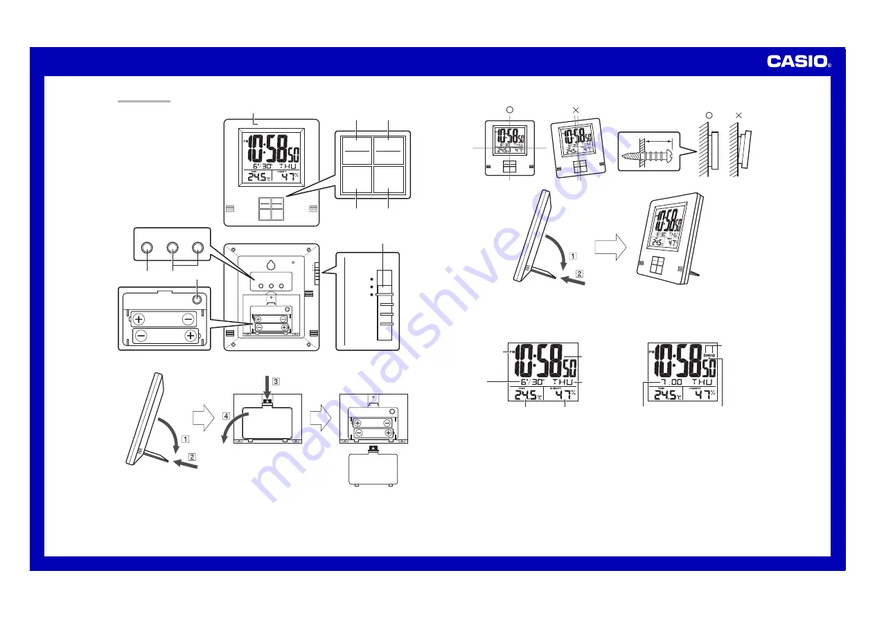 Casio DQ-950 Operation Manual Download Page 1