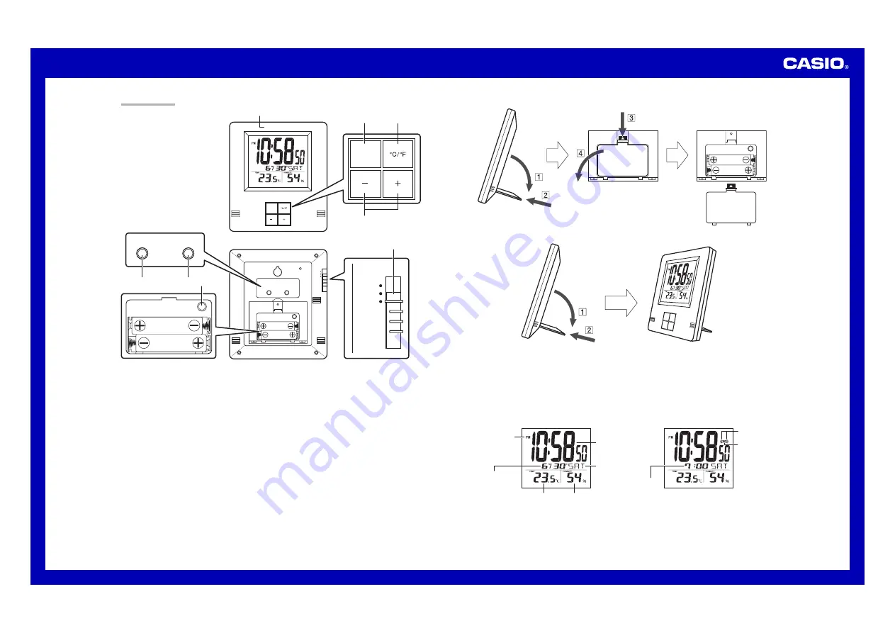 Casio DQ-950S Operation Manual Download Page 1