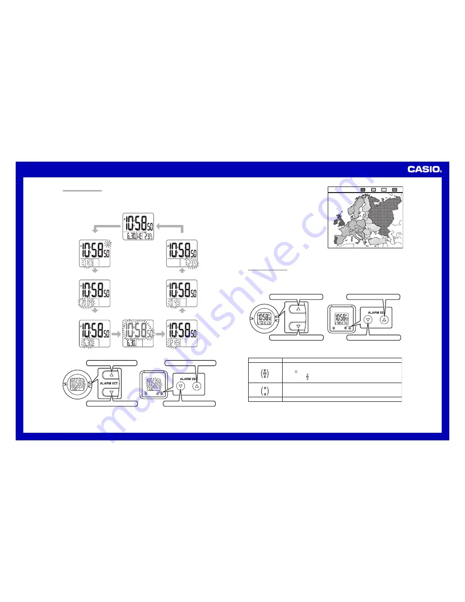 Casio DQD-110B Operation Manual Download Page 3