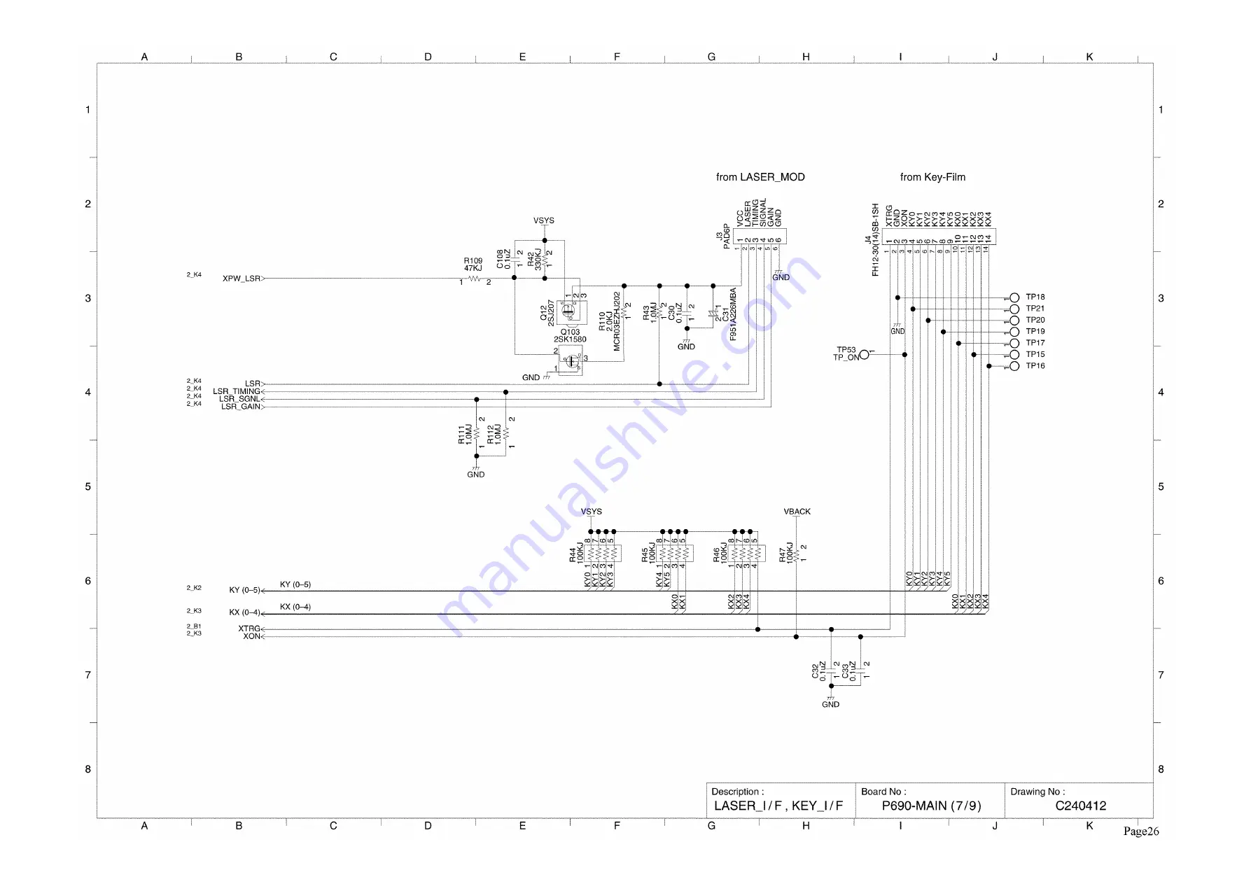 Casio DT-700 Service Manual Download Page 28