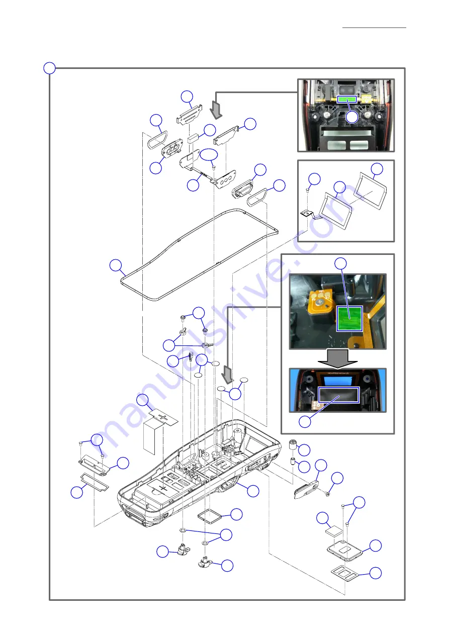 Casio DT-X8 Series Service Manual Download Page 75