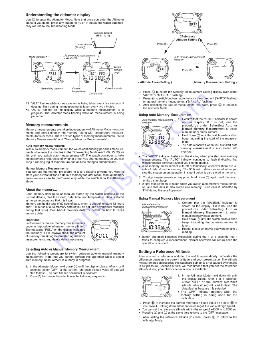 Casio DW-9100BJ Service Manual & Parts List Download Page 6