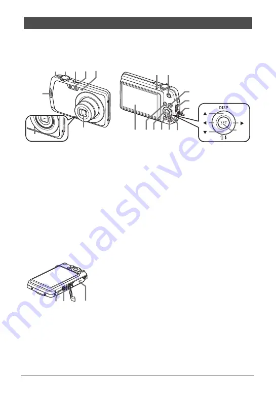 Casio EX-Z1 - EXILIM Digital Camera User Manual Download Page 8