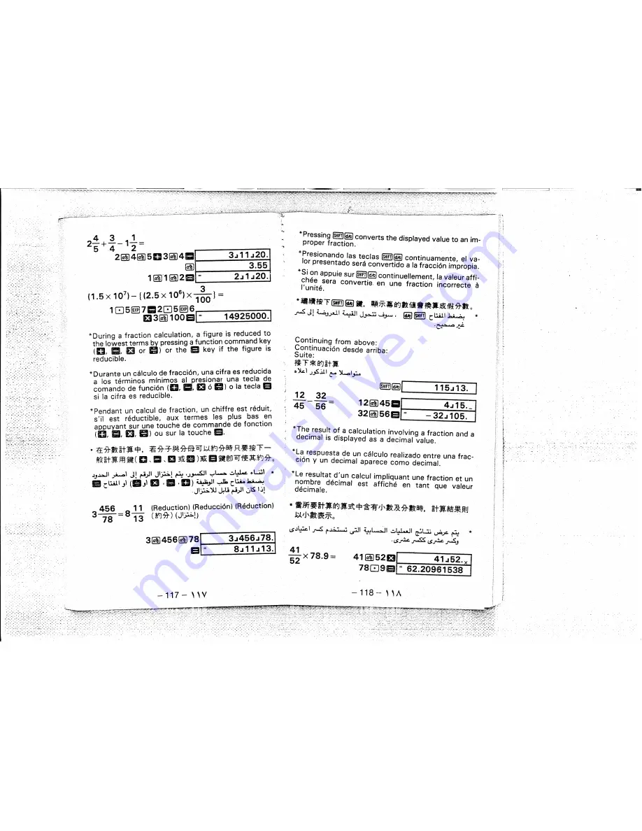 Casio FX-85SA User Manual Download Page 20