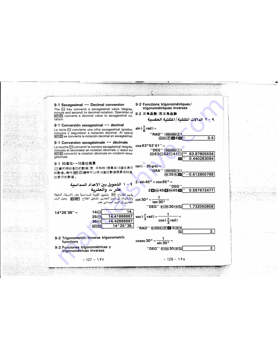 Casio FX-85SA User Manual Download Page 25