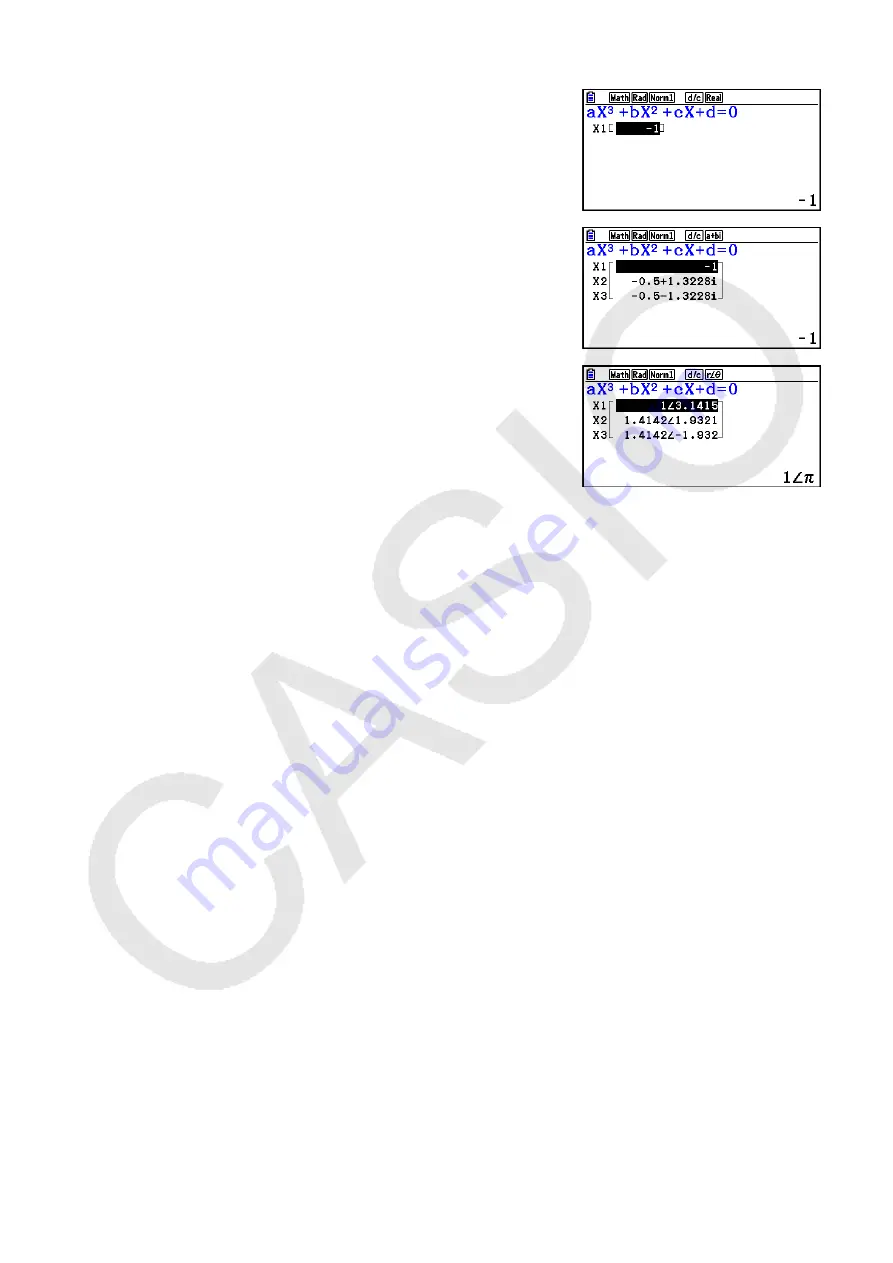 Casio FX-CG10 User Manual Download Page 140