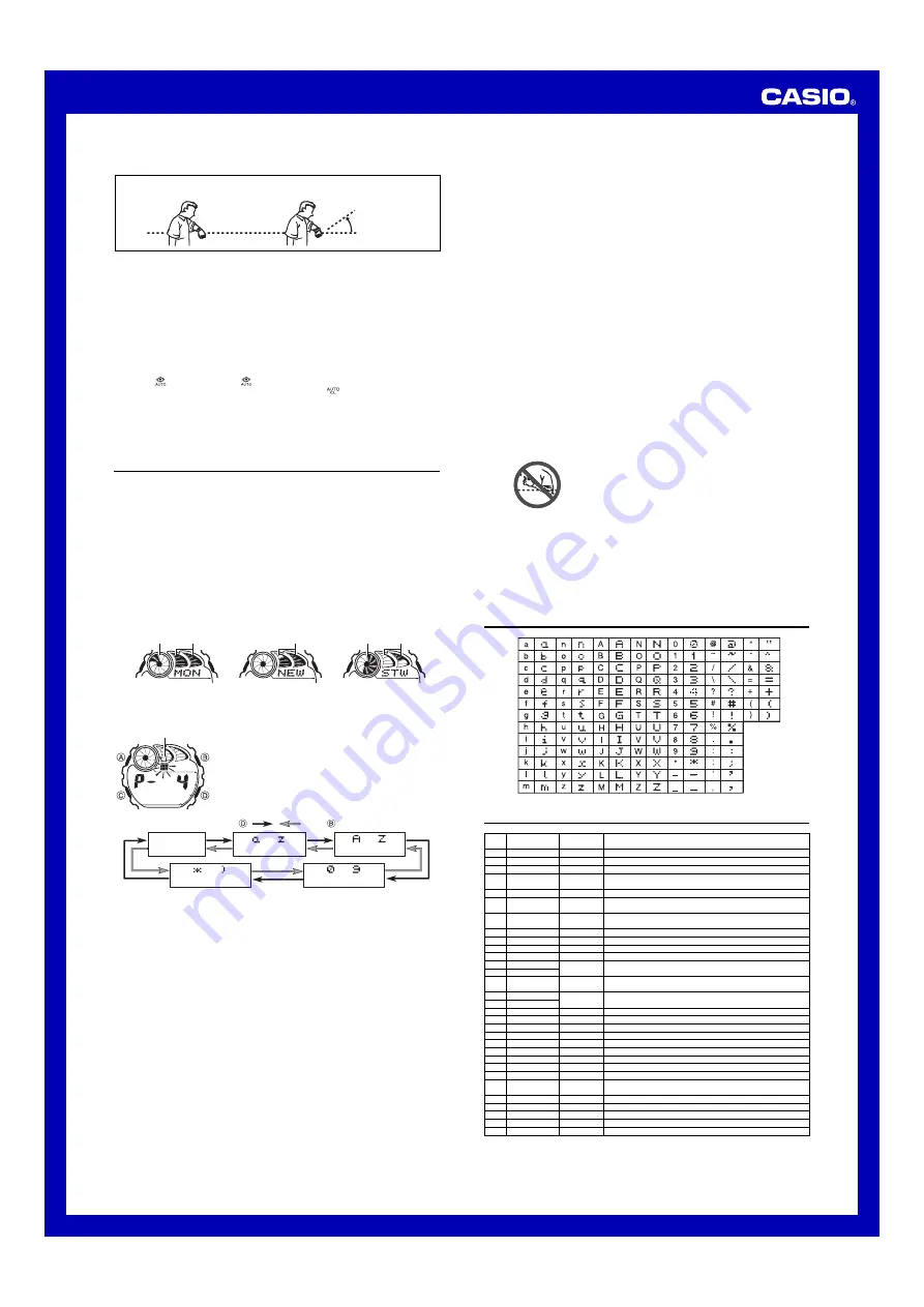 Casio G-Shock G2900F-1V Operation Manual Download Page 4