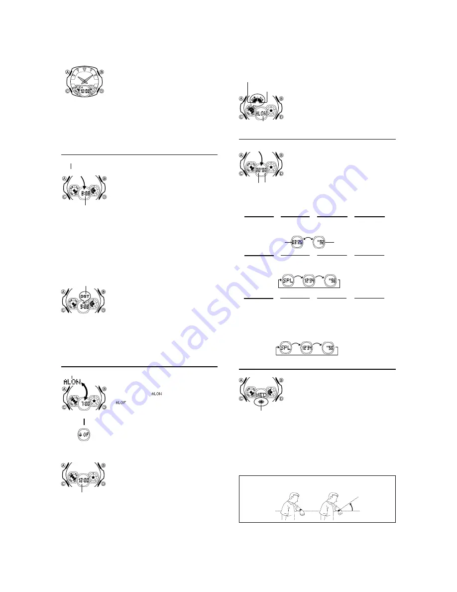 Casio G-SHOCK GW-1501B Service Manual & Parts List Download Page 5