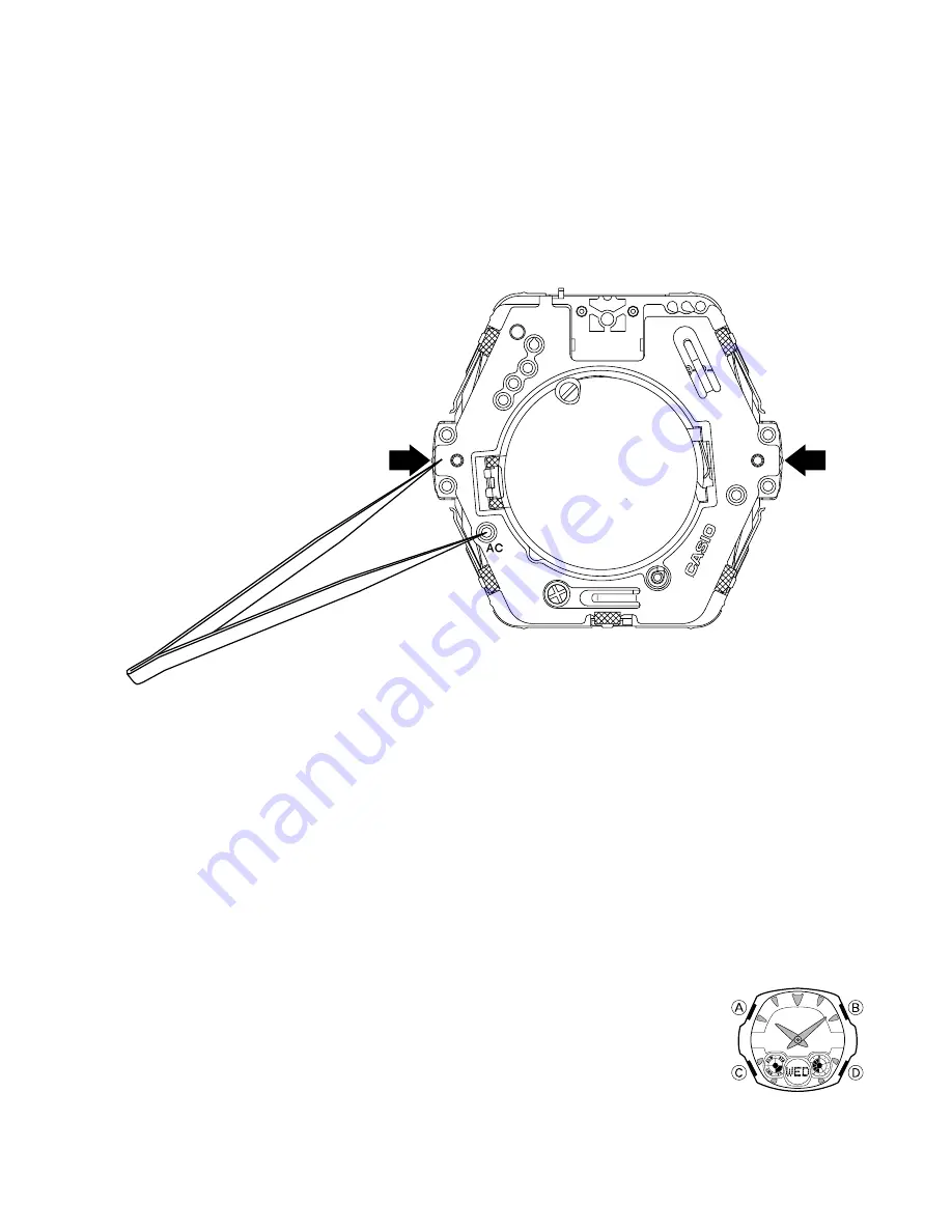 Casio G-SHOCK GW-1501B Service Manual & Parts List Download Page 13