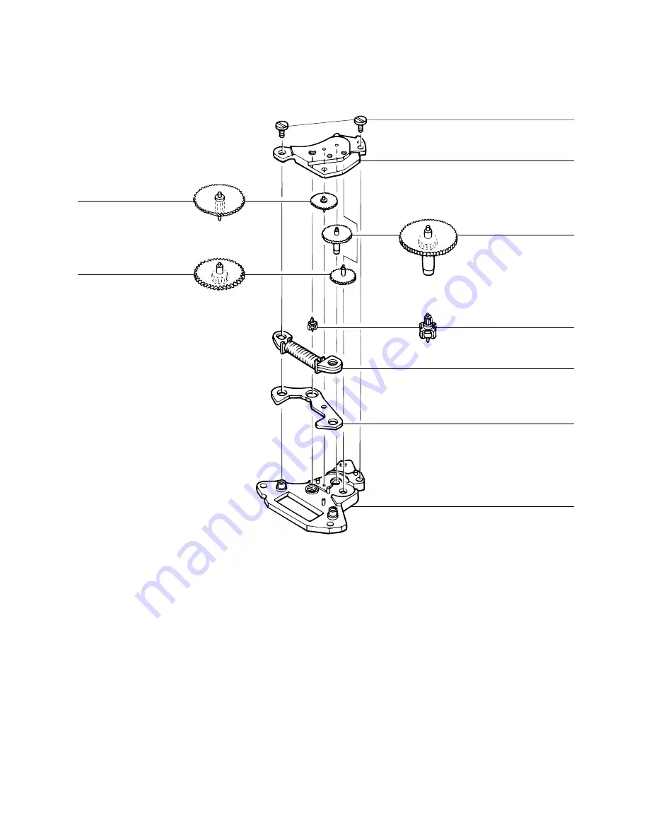 Casio GS-310 Service Manual & Parts List Download Page 11