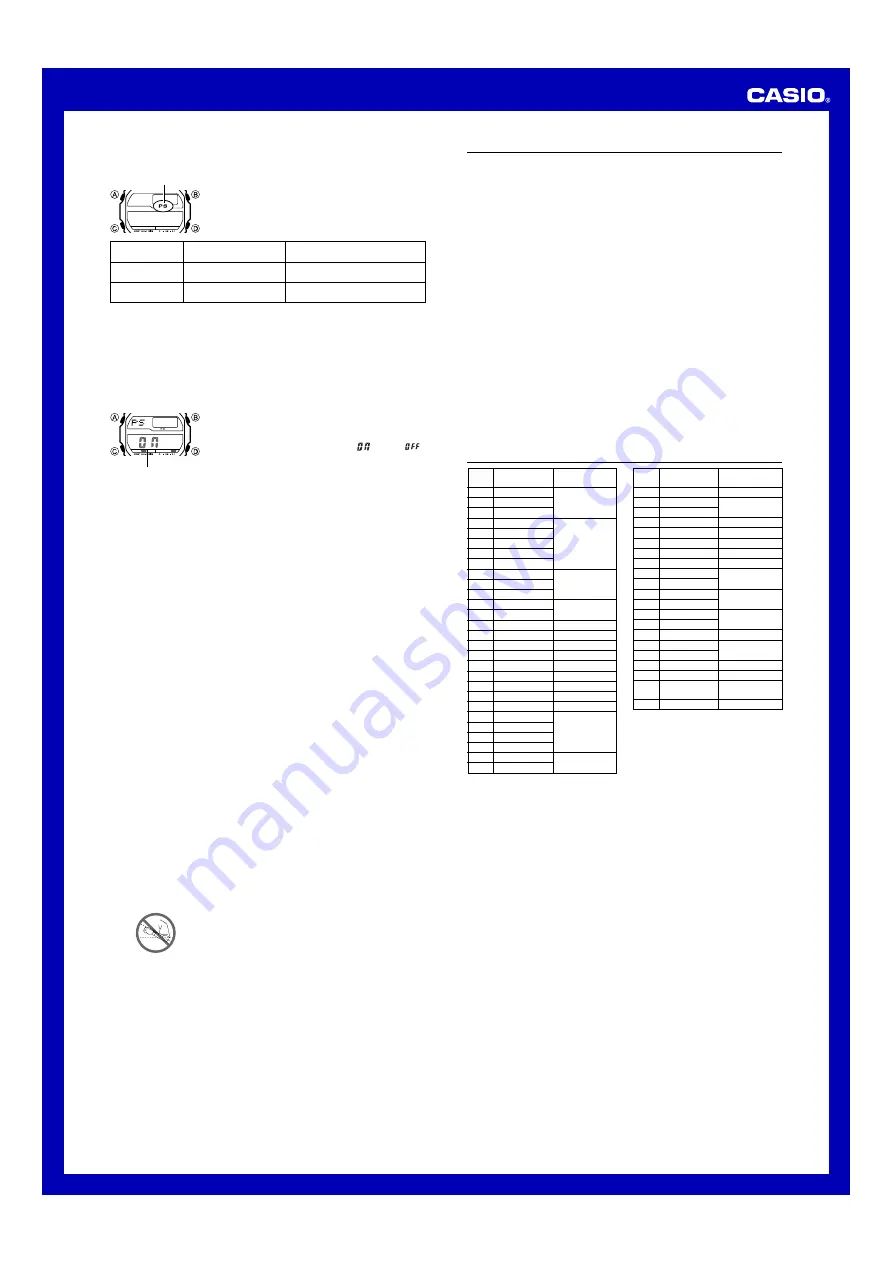 Casio GX-56BB-1ER Operation Manual Download Page 4