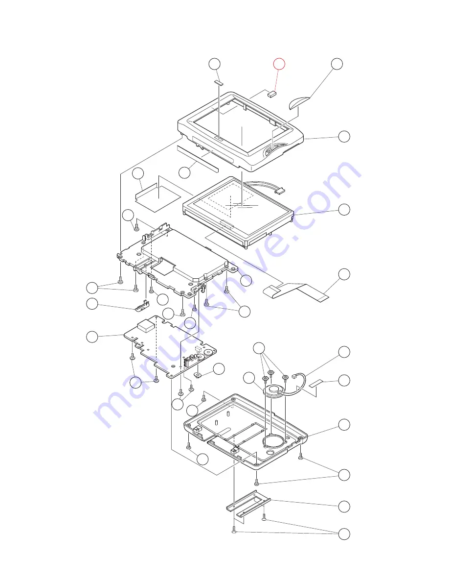 Casio KX-662 Service Manual Download Page 8