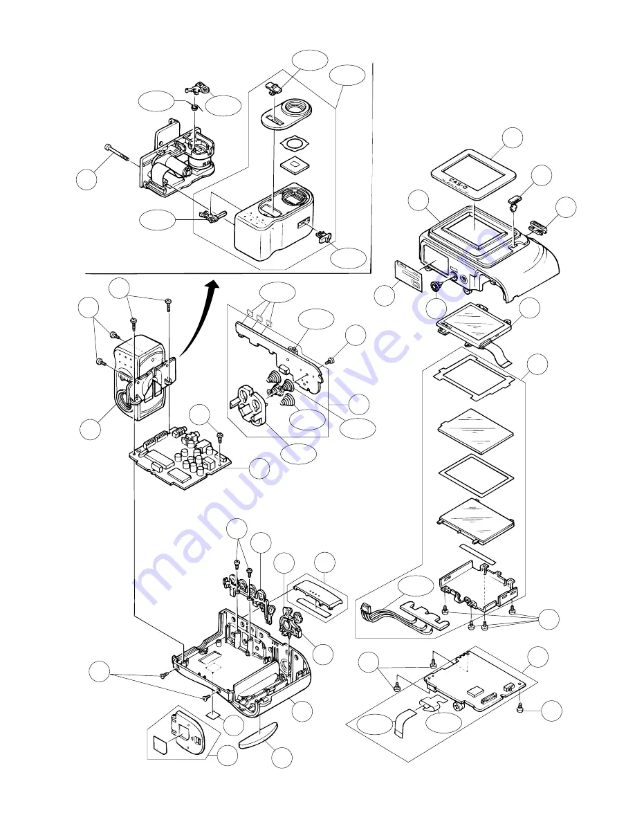 Casio KX-723C Service Manual & Parts List Download Page 25