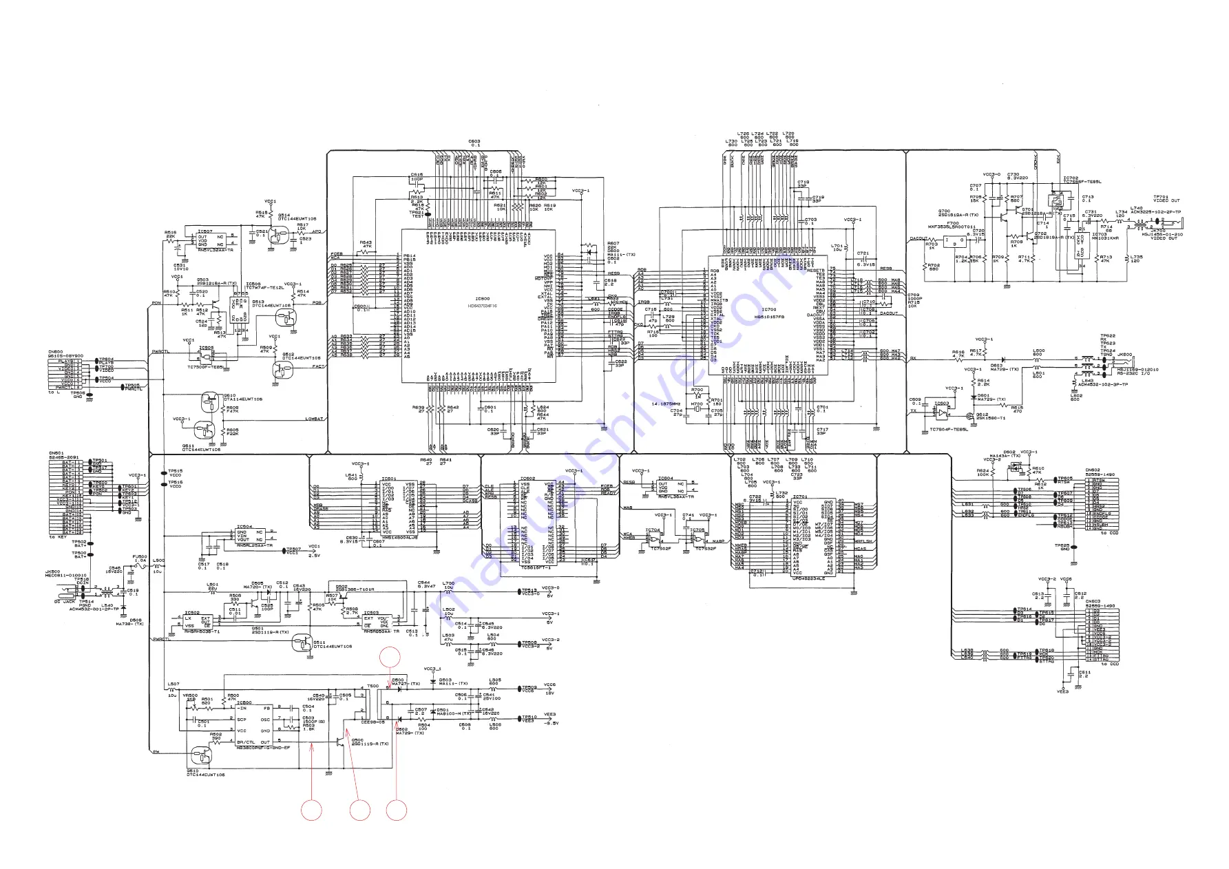 Casio KX-723C Service Manual & Parts List Download Page 34