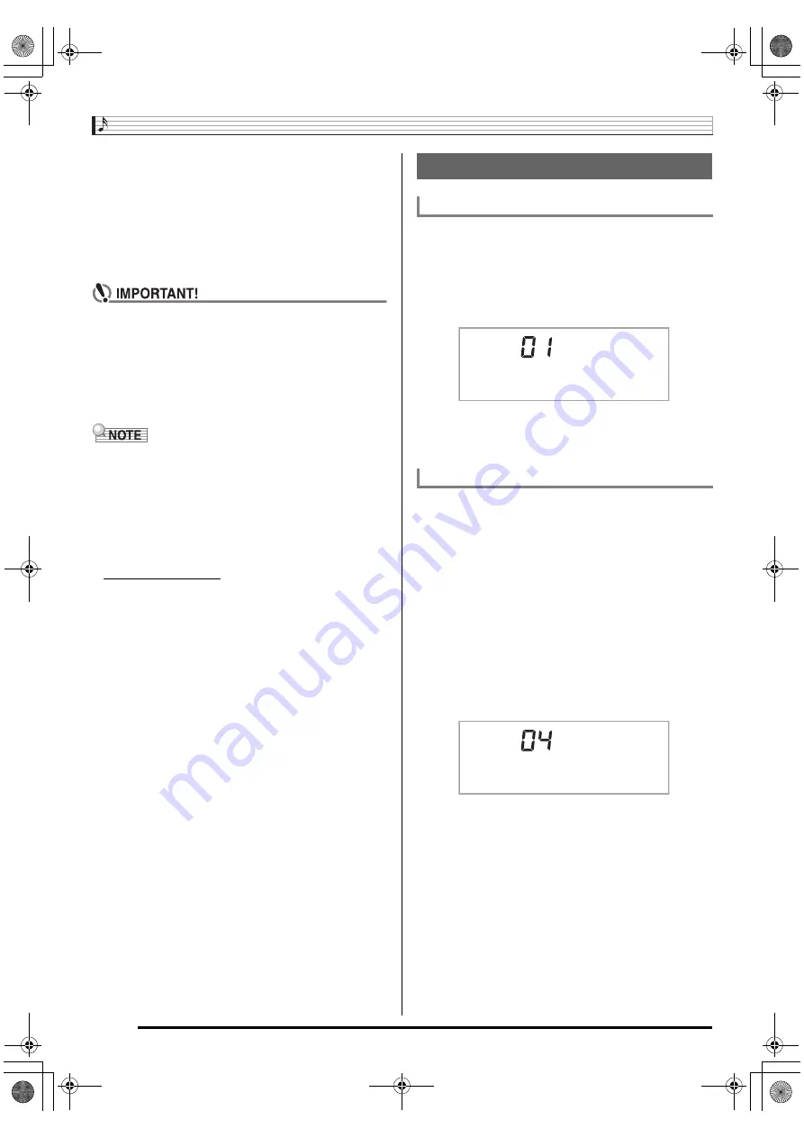 Casio LK-160 User Manual Download Page 36