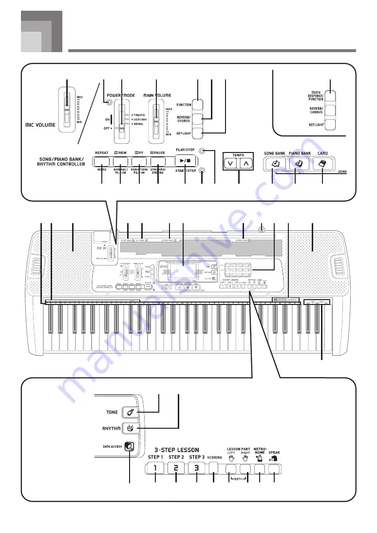 Casio LK-215 Скачать руководство пользователя страница 10