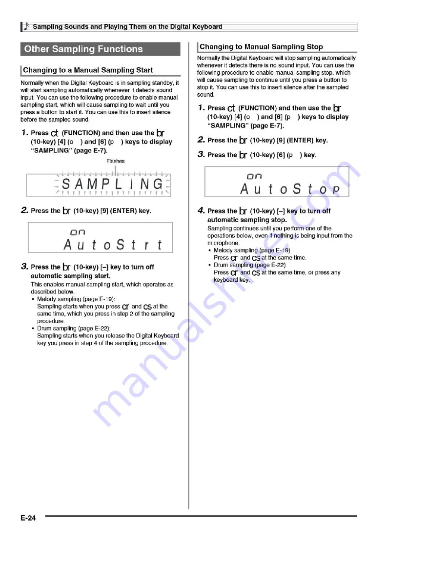 Casio LK-280 User Manual Download Page 26