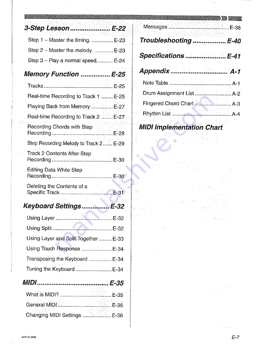 Casio LK-60 User Manual Download Page 9