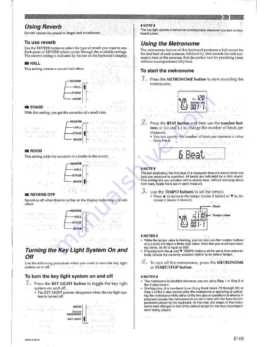 Casio LK-60 User Manual Download Page 17